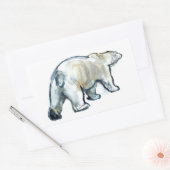 Sticker Rectangulaire Glacier MInt (Enveloppe)
