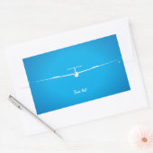 Sticker Rectangulaire Glider (Enveloppe)
