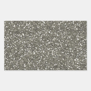 Sticker Rectangulaire Glitter de Stylish