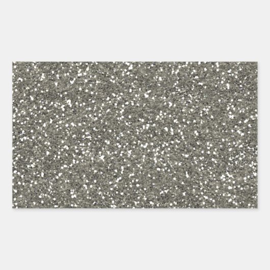 Sticker Rectangulaire Glitter de Stylish (Devant)