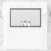 Sticker Rectangulaire Gnomes Trois (Sac)