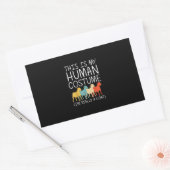 Sticker Rectangulaire Goat Halloween (Enveloppe)