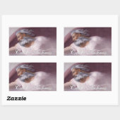 Sticker Rectangulaire God the Father Renaissance Devotional Design (Feuille)