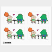 Sticker Rectangulaire Godzilla (Feuille)