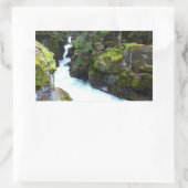 Sticker Rectangulaire Gorge d'avalanche I au parc national Glacier (Sac)