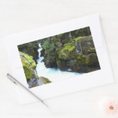 Sticker Rectangulaire Gorge d'avalanche I au parc national Glacier (Enveloppe)