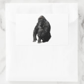 Sticker Rectangulaire Gorilla Pop Art (Sac)