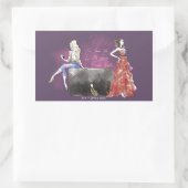 Sticker Rectangulaire Gossip Girl - Vous Savez Que Vous M'Aimez (Sac)