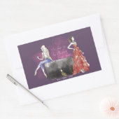 Sticker Rectangulaire Gossip Girl - Vous Savez Que Vous M'Aimez (Enveloppe)