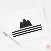 Sticker Rectangulaire Gozo Malte drapeau région île province symbole (Enveloppe)