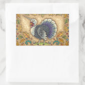 STICKER RECTANGULAIRE GRÂCE À L'UNICORN TURQUIE, IMAGINAIRE WHIMSICAL (Sac)