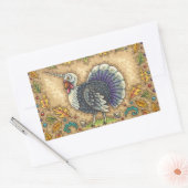 STICKER RECTANGULAIRE GRÂCE À L'UNICORN TURQUIE, IMAGINAIRE WHIMSICAL (Enveloppe)