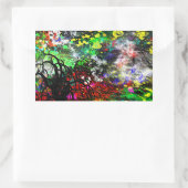 Sticker Rectangulaire Graffiti Brick Wall (Sac)