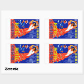 Sticker Rectangulaire Granada Hotel Alhambra Palace (Feuille)