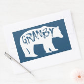 Sticker Rectangulaire Granby Colorado Bear (Enveloppe)
