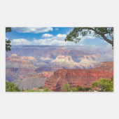 Sticker Rectangulaire Grand Canyon (Devant)