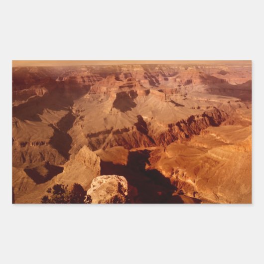 Sticker Rectangulaire Grand Canyon (Devant)