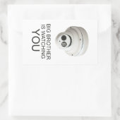 Sticker Rectangulaire Grand frère vous regarde (Sac)