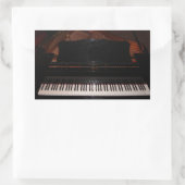 Sticker Rectangulaire Grand Piano (Sac)
