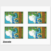 Sticker Rectangulaire Grand Prix du Casquette d'Antibes (Feuille)