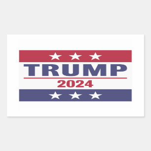 Sticker Rectangulaire Grand Trump 2024
