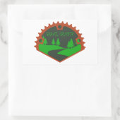 Sticker Rectangulaire Gravel (Sac)