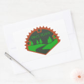 Sticker Rectangulaire Gravel (Enveloppe)