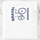 Sticker Rectangulaire Gravel Whisperer (Sac)
