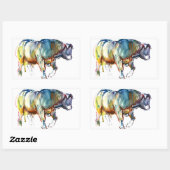 Sticker Rectangulaire Gravitas 2010 (Feuille)