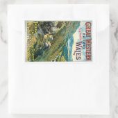 Sticker Rectangulaire Great Western Railway ~ Pays de Galles (Sac)
