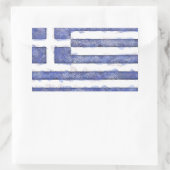 Sticker Rectangulaire Grèce (Sac)