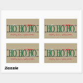 Sticker Rectangulaire Green & Tan Elf Shenanigans (Feuille)