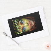 Sticker Rectangulaire Greensboro Summer Solstice Festival 2018 Souvenir (Enveloppe)