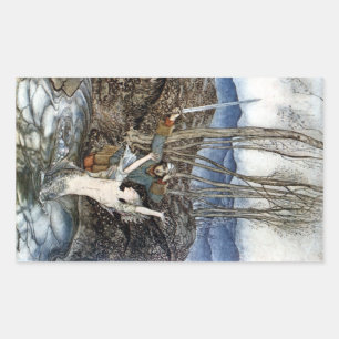 Sticker Rectangulaire Greffier Colvill et l'autocollant de sirène