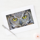 Sticker Rectangulaire grened owl (Enveloppe)