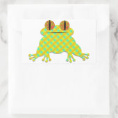 Sticker Rectangulaire Grenouille mûre (Sac)