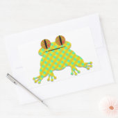 Sticker Rectangulaire Grenouille mûre (Enveloppe)