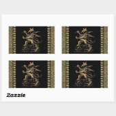 Sticker Rectangulaire Griffin (Feuille)