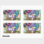 Sticker Rectangulaire Griffin et Fairy (Feuille)