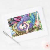 Sticker Rectangulaire Griffin et Fairy (Enveloppe)