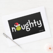 Sticker Rectangulaire Grinch est méchant (Enveloppe)