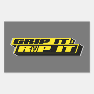 Sticker Rectangulaire Gripper et l'extraire