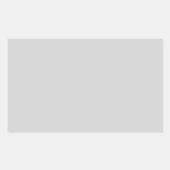 Sticker Rectangulaire gris clair (Devant)