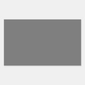 Sticker Rectangulaire gris pâle (Devant)