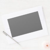 Sticker Rectangulaire gris pâle (Enveloppe)