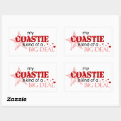 Sticker Rectangulaire Gros accord (Feuille)