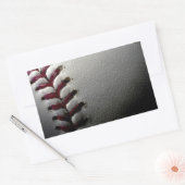 Sticker Rectangulaire Gros plan de base-ball (Enveloppe)