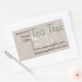 Sticker Rectangulaire Grosse Botanique Regard De Pays (Enveloppe)