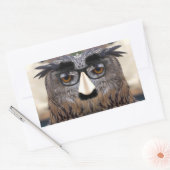 Sticker Rectangulaire Groucho Marx Eagle Owl (Enveloppe)