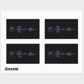 Sticker Rectangulaire Groupe Gradient Unalome (Feuille)